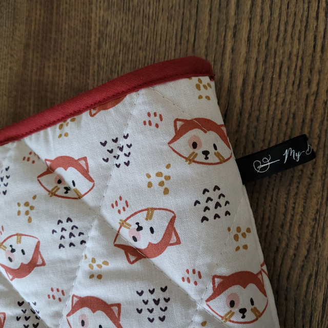 Pochette pour livre Grand Format : Chat roux