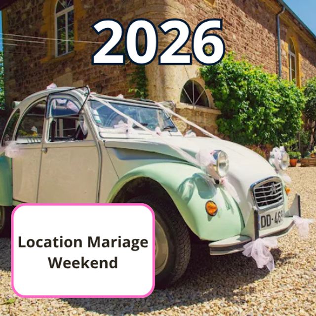 Location Mariage 2026