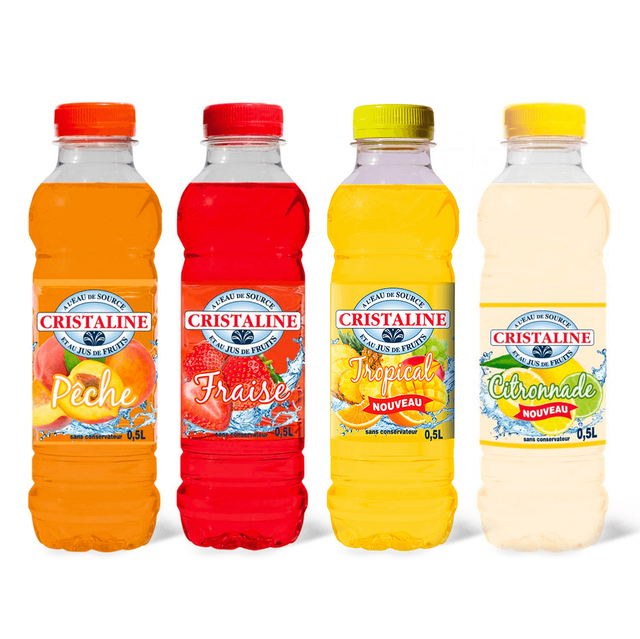 CRISTALLINES TROPICAL, FRAISE, FRUIT ROUGE… 