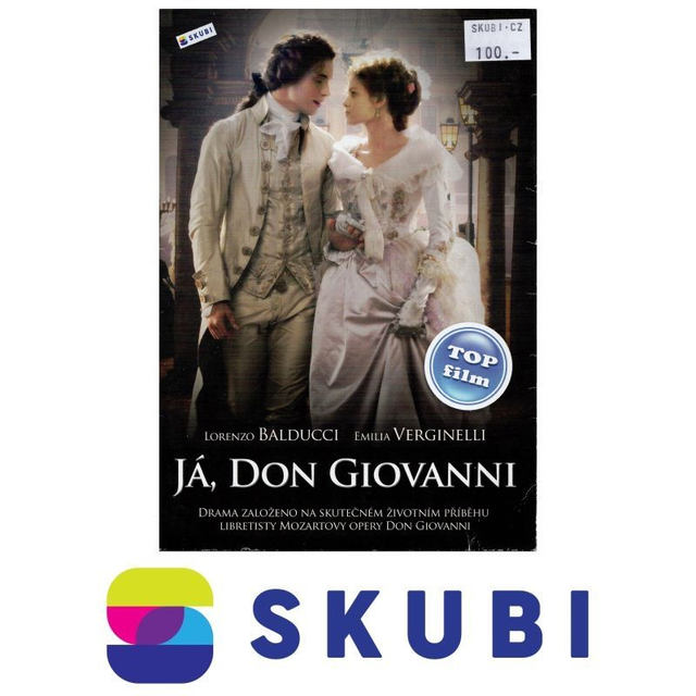 DVD Já, Don Giovanni / Io, Don Giovanni - česky, italsky