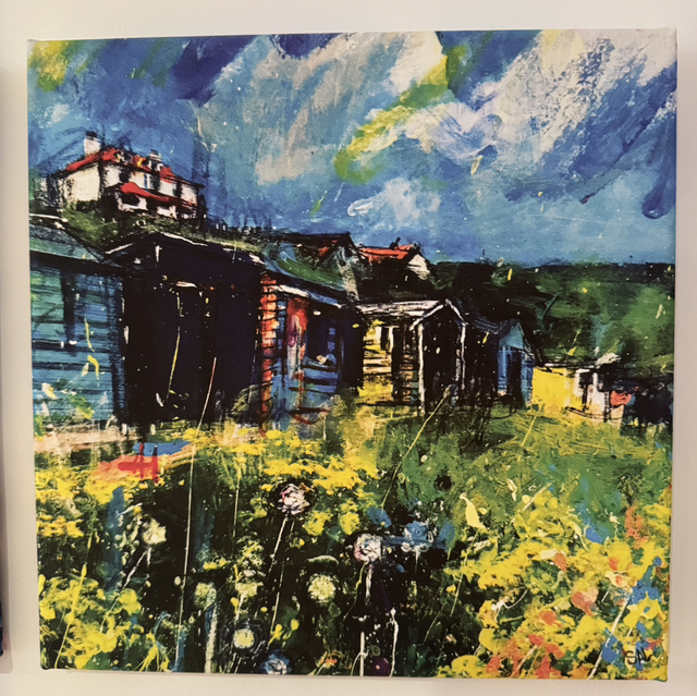 Print-Coldingham-Haven Hotel- canvas print