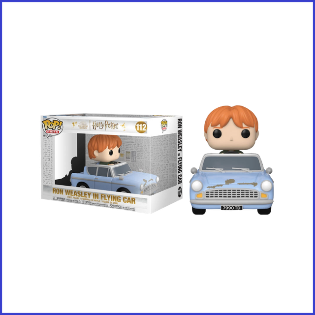 POP figure Harry Potter Ron Weasley in Flying Car