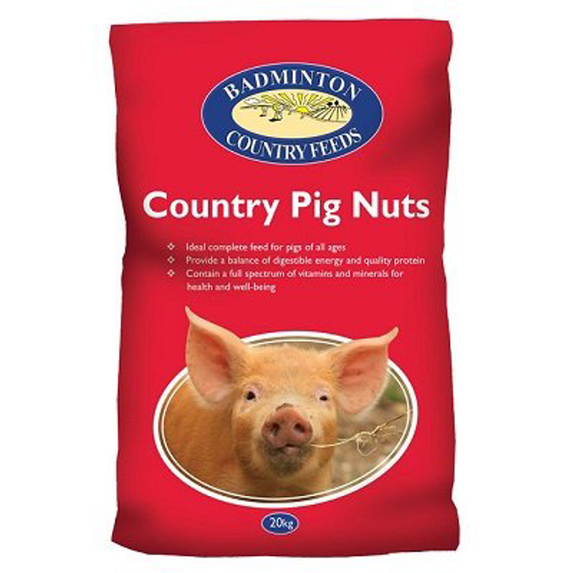 Badminton Country Pig Nuts 20kg 