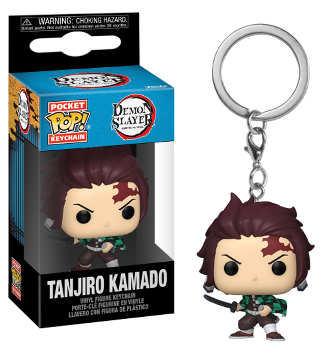 Tanjiro DEMON SLAYER Pocket Pop Keychains -  