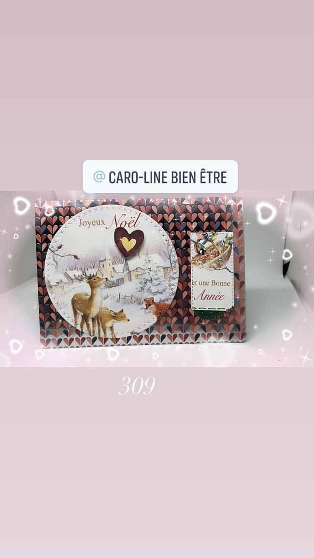 N° 32 Carte de Noel &amp; nouvelle  an  N 309