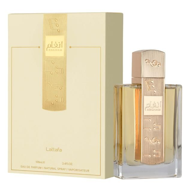 Lattafa Angham Eau De Parfum Spray For Unisex 3.4 Ounce