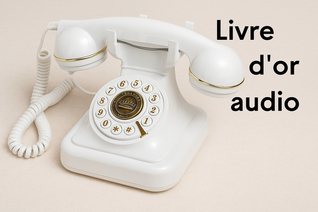Location Livre d'or audio Modèle 1
