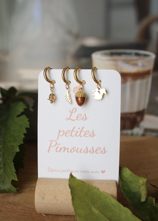 Set doré - Écureuil d’automne 