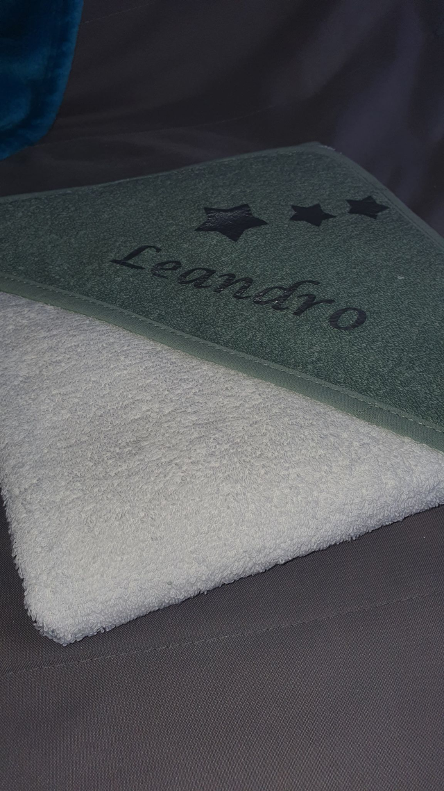 Cape de bain personnalisé