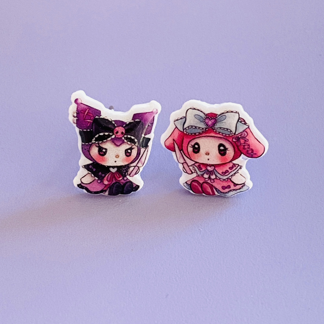 Boucles d’oreilles Kawaii But Psycho 