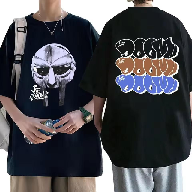 T-shirt imprimé graphique Rared Mf Doom Mask Madlib Madvillain 4xl