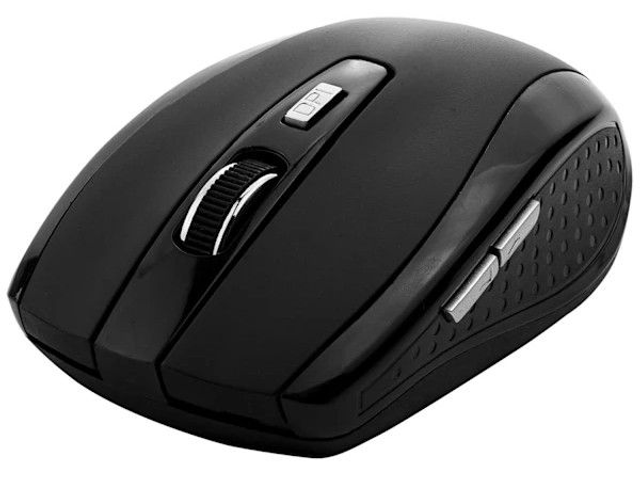 Trådlös Datormus - 6D Optisk - Mus till Dator Svart