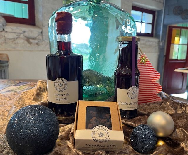 Coffret NOEL "Myrtilles Gourmandes"