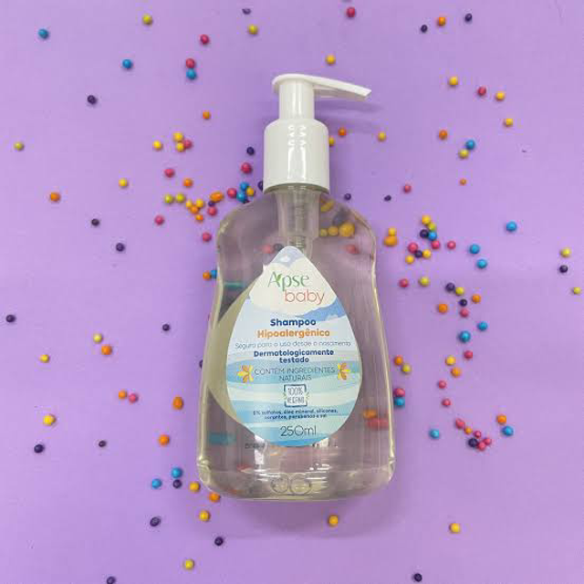 Sabonete líquido corpo e cabelo Baby infantil 250mL -  Apse