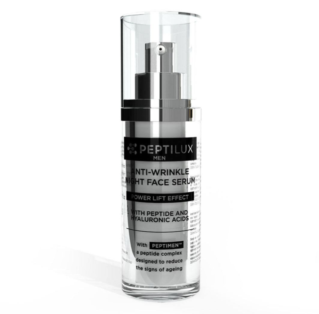 Peptilux Men Anti-Falten Nachtserum "Power-Lift"-Effekt mit Peptimen™ -  30ml