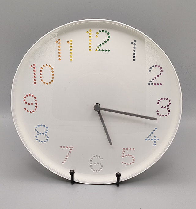Pride trans wall clock