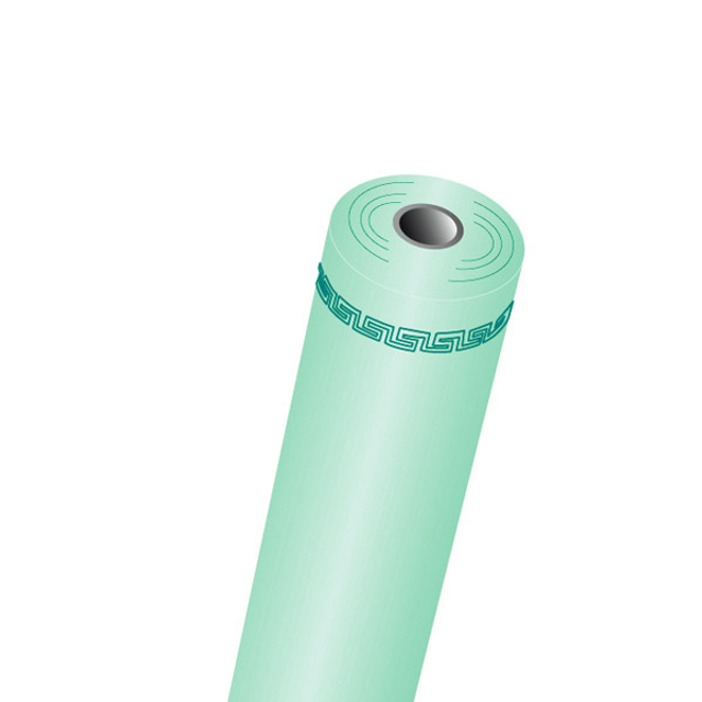 ROLLO MANTEL AIRLAID C/ORLA (1,18X40mt) VERDE MENTA