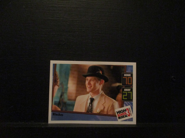 Blushes - Action Card High School Musical 3 Senior Year Original Trading Card
