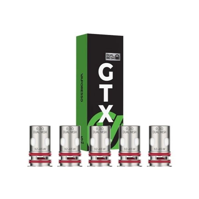 VAPORESSO GTX Pod Dual Mesh Coil 5 Pz 0.15Ω EAN6943498601066