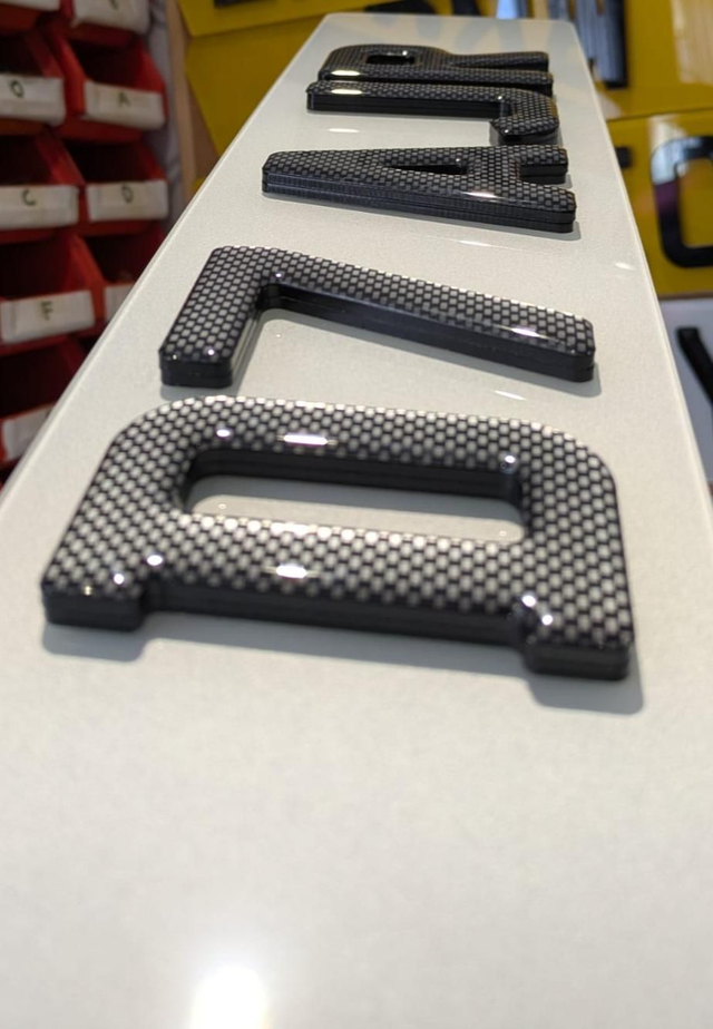 6mm Black 4D with Carbon Gel