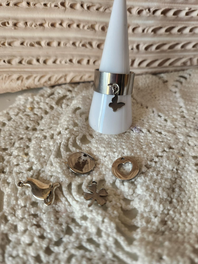 Bague pendentif à graver