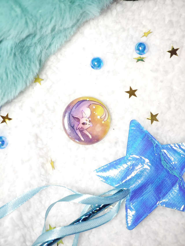 Umbreon &amp; Espeon small Buttons