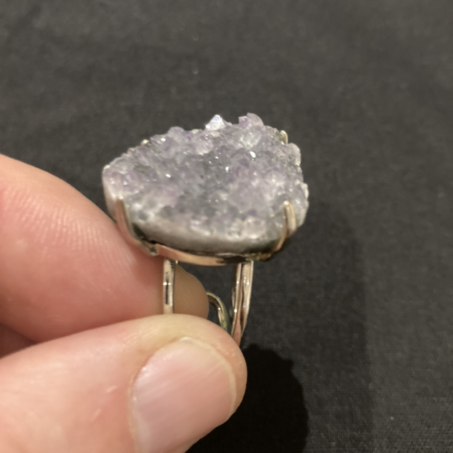 Purple / Blue Amethyst Ring