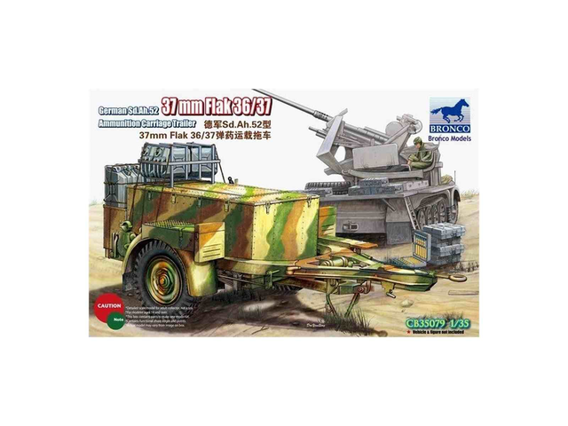 BRONCO Sd.Ah.52 Ammo Trailer Bronco 35079 1/35