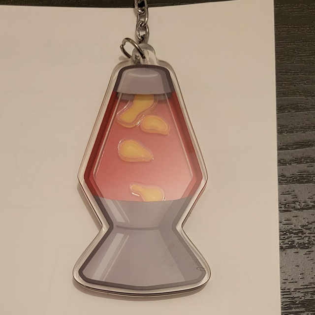 Lavalamp Shaker Charm