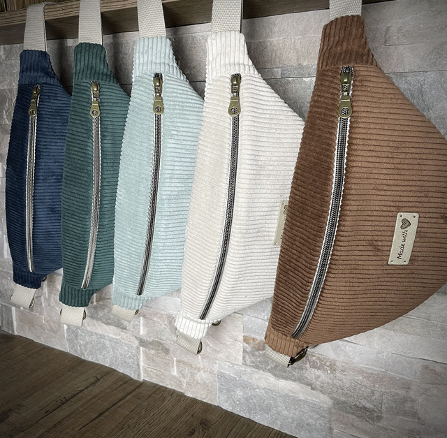 Sac Banane velours 