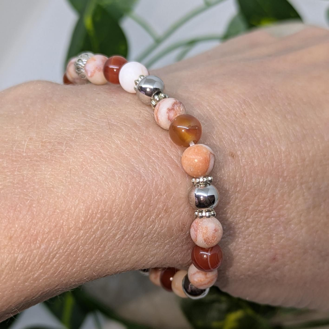 Bracelet "Douceur de l'âme" 6mm BR-055