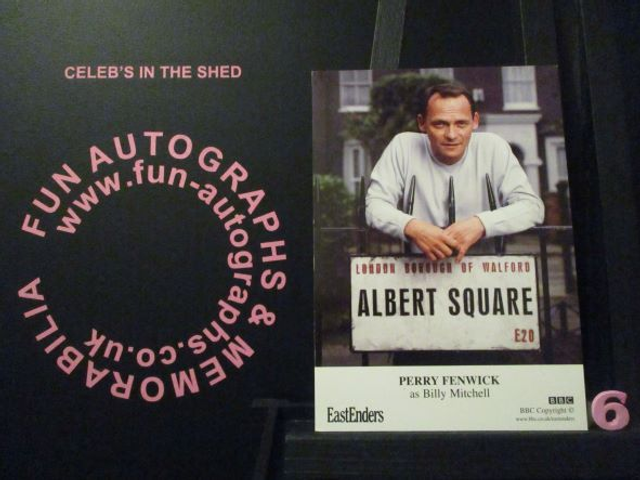 Perry Fenwick (Billy Mitchell) Original EastEnders Cast Card (6)