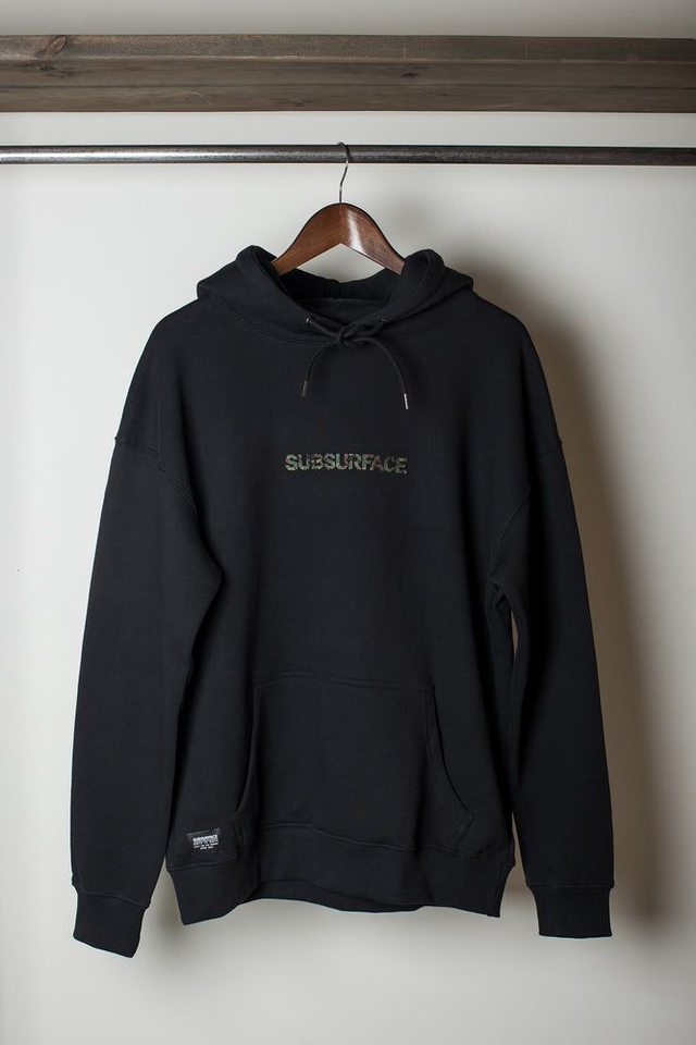 Subsurface Flec Hoddie Ash Black (Medium)