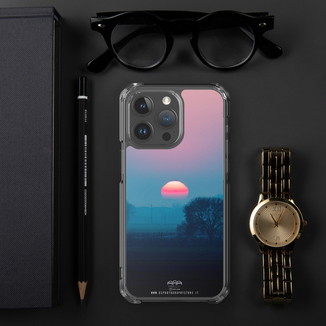 Cover iPhone in silicone crepuscolo