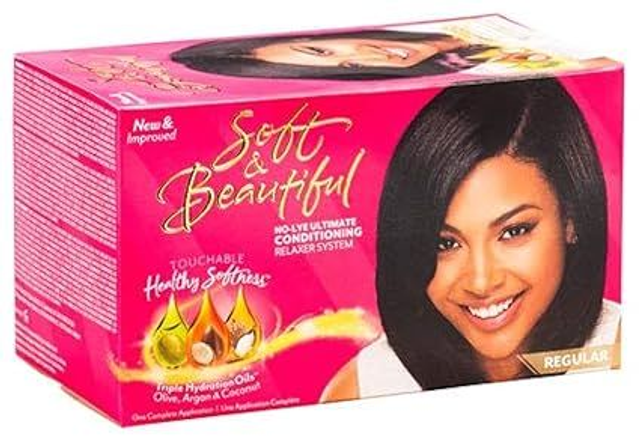 Soft & Beautiful No-Lye Ultimate Conditioning Relaxer - Regular