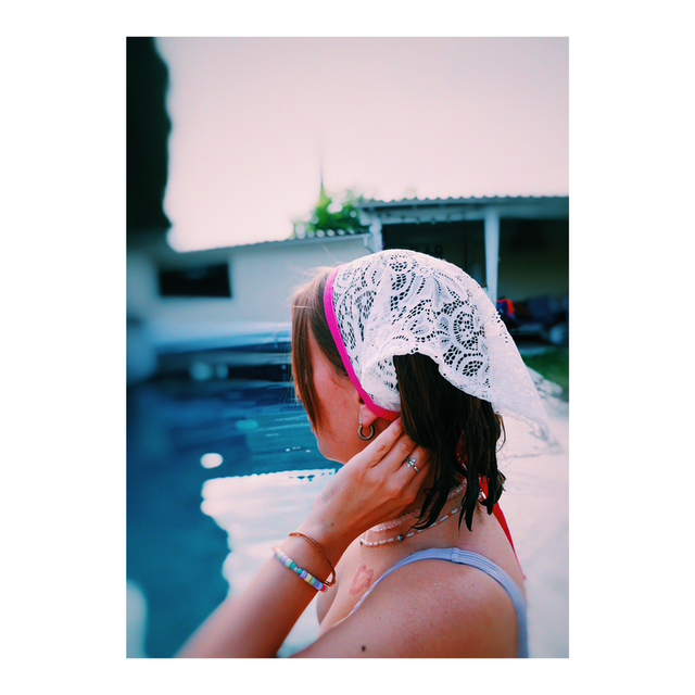 Bandana dentelle