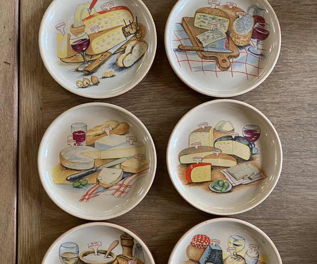 Assiettes à fromage