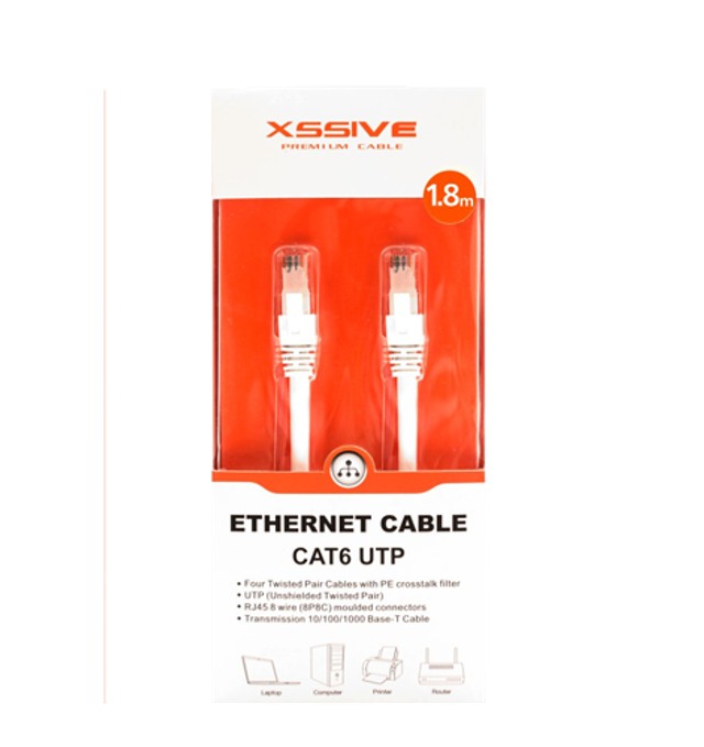 Câble UTP Ethernet XSSIVE XSS-CAT6UTP