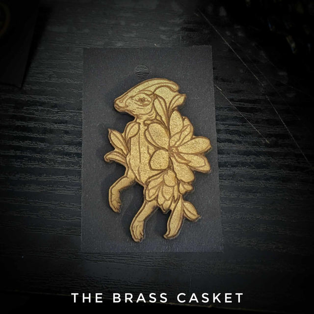 Dino Pin Badge