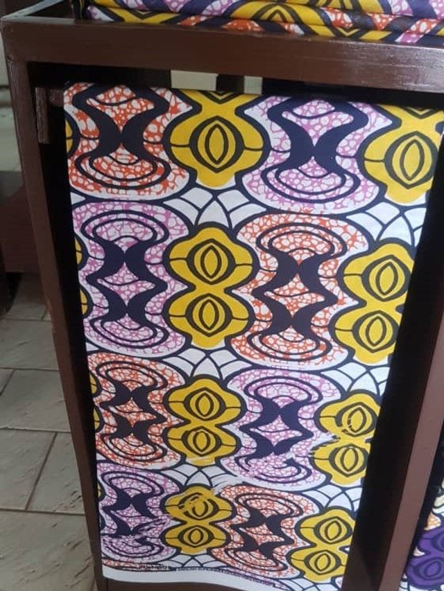 Tissu pagne wax Cicam Cameroun, 6 yard, 100% coton,