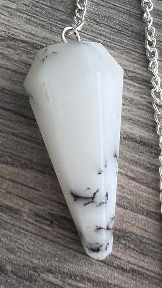 Pendule conique Howlite 4.5 cm