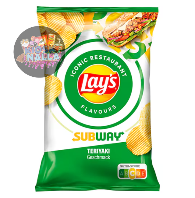 Lay's Chips Subway Teriyaki 150g