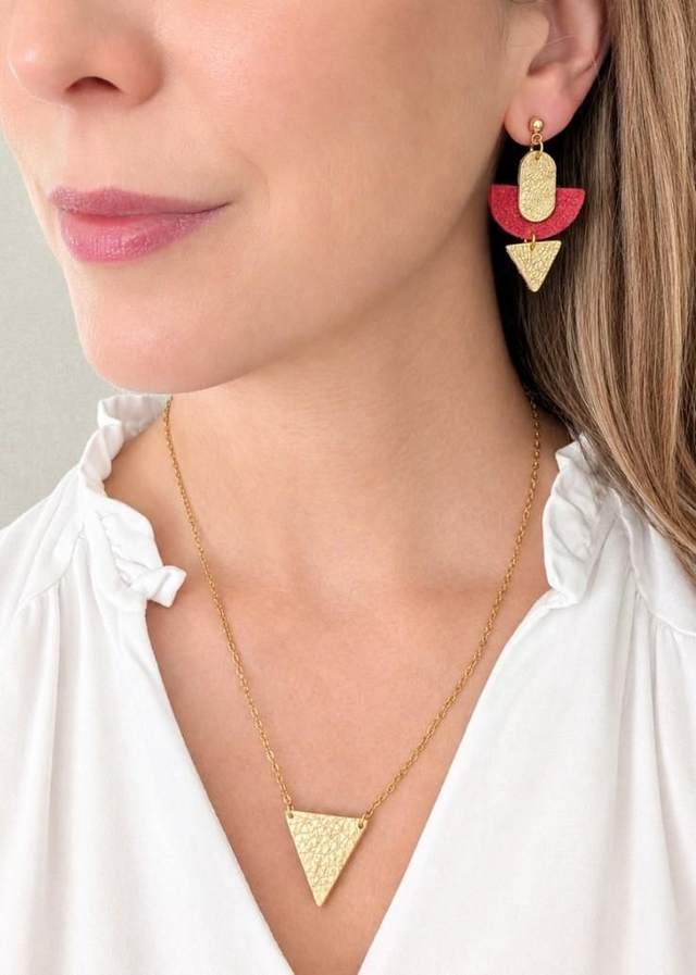 Triangle Pendant Necklace