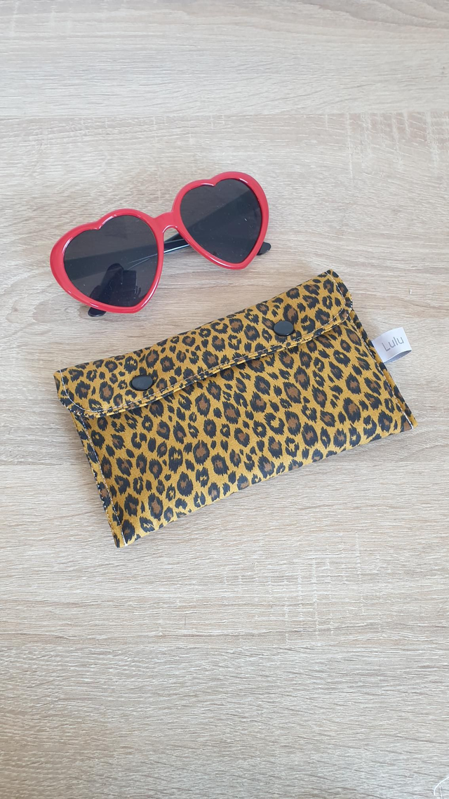 Etui à lunettes ou à téléphone léopard 🐆 