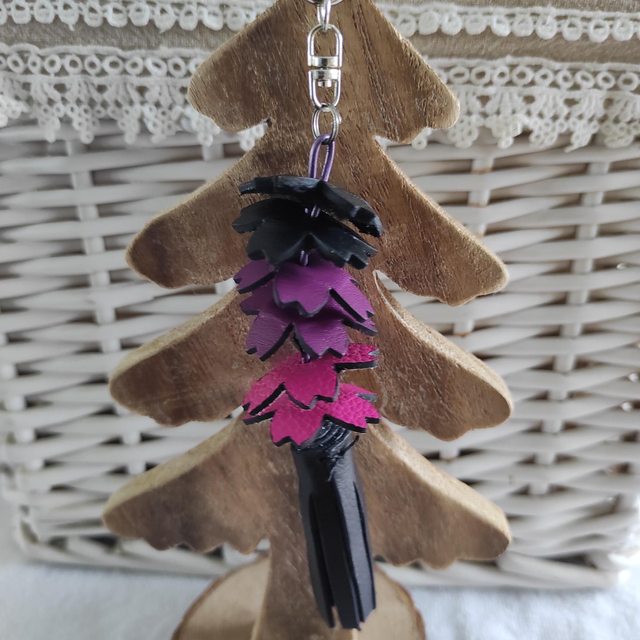 Gri-gri de sac en cuir 