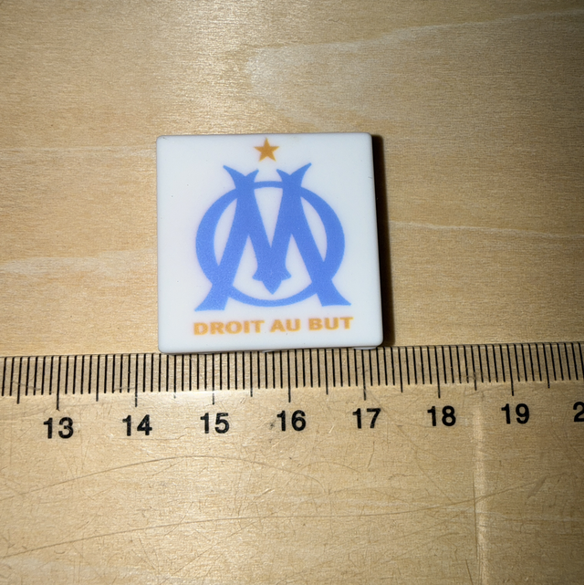 Olympique Marseille carrée 