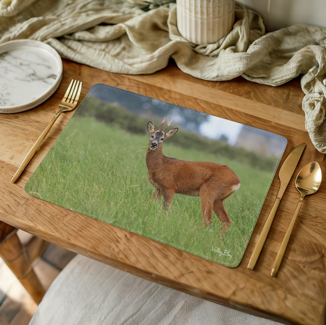 “Breakfast for this Handsome Buck” Placemat  
