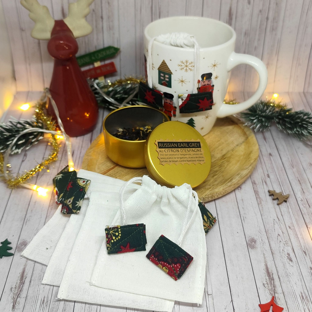 Plateau Pause Thé KĪ HĪNA de Noël