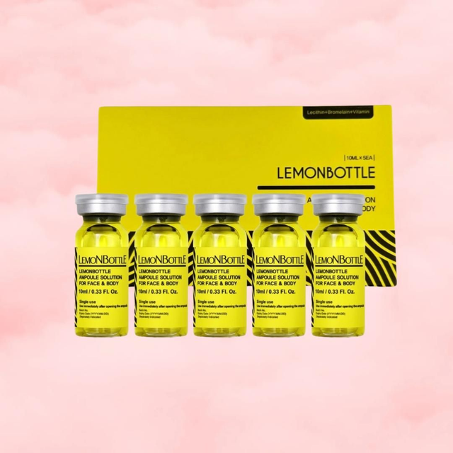Lemon bottle fat dissolve 5 x 10ml