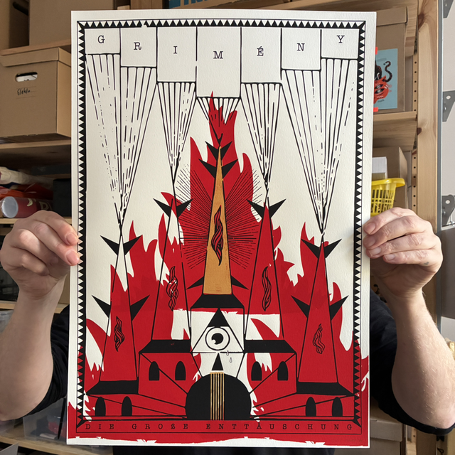 Bandposter "Grimeny - Die große Enttäuschung"